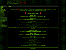 Tablet Screenshot of corewar.info